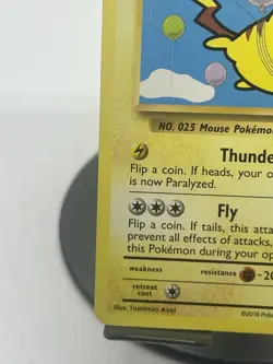 Pokemon TCG Flying Pikachu 110/108 XY Evolution Secret Rare NM - Image 5
