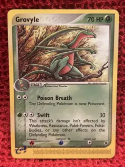 Pokemon TCG Grovyle EX Ruby and Sapphire 31/109 Regular Uncommon NM/VLP 2003 - Image 1