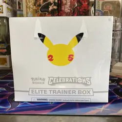 Pokemon Celebrations ETB Elite Trainer Box 25th anniversary brand new/sealed 820650809439 - Image 1