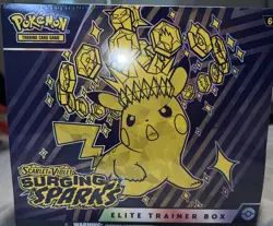 Pokemon TCG Surging Sparks Elite Trainer Box ETB New/Sealed ✅ Scarlet and Violet - Image 2