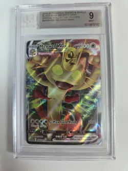 Meowth Vmax SWSH005 Graded BGS 9 Pokemon BSP Becket Black Star Promo - Image 1