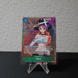 One Piece Card Game Nami (Alternate Art) OP02-036 Paramount War Foil LP - Image 1