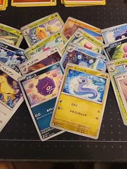 x36 Japense Language 2023 Pokemon TCG Card Lot, US SELLER, All LP, No Damage - Image 3