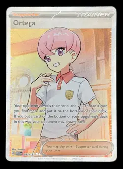 Pokemon TCG Ortega Trainer Prismatic Evolutions Ultra Rare Card 141/131 - Image 1
