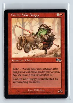 GOBLIN WAR BUGGY - MTG Magic the Gathering Card - Urza's Saga - Common - Image 1