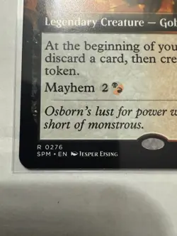 MTG Ultimate Green Goblin 0276 Regular (Borderless) Marvel’s Spider-Man NM SPM - Image 2