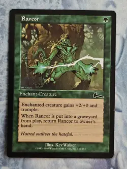 Rancor x 4 - Urza's Legacy - Magic the Gathering - MTG - Light Play - Image 2