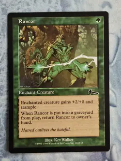 Rancor x 4 - Urza's Legacy - Magic the Gathering - MTG - Light Play - Image 4