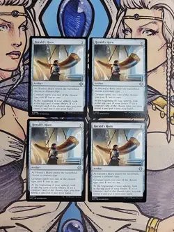 4x Herald's Horn - NM/M LCC MTG Magic - Image 1