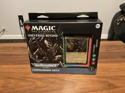 MTG: Universes Beyond Warhammer 40k Tyranid Swarm Commander Deck Sealed - Image 1