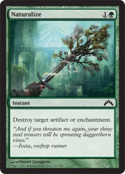 Naturalize - Light Play MTG Gatecrash - Image 1