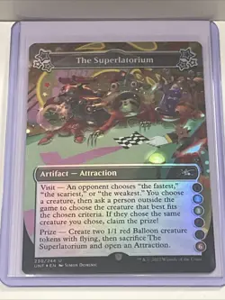 Magic the Gathering (mtg): UNF: The Superlatorium (2-3-6) - Foil - Image 1