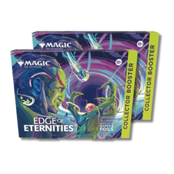 MTG Edge of Eternities Collector Booster Box Omega Pack - Lot of 2 - Image 1