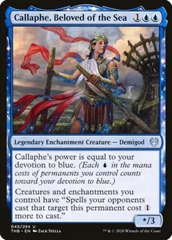 1x Callaphe, Beloved of the Sea NM Eng MTG - Theros Beyond Death - Image 1