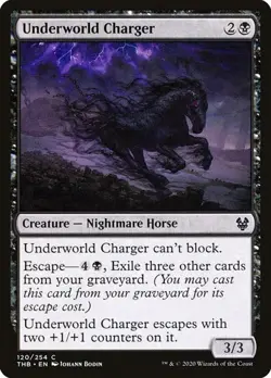 1x Underworld Charger NM Eng MTG - Theros Beyond Death - Image 1