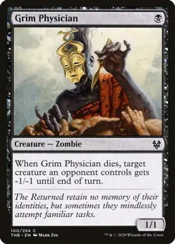 1x Grim Physician NM Eng MTG - Theros Beyond Death - Image 1