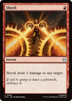 x1 Shock - Marvel's Spider-Man - NM - MTG - Image 1