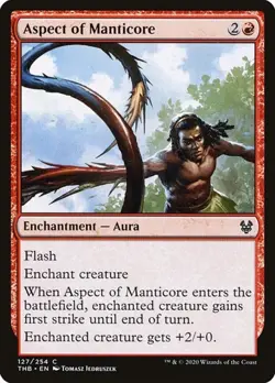 1x Aspect of Manticore NM Eng MTG - Theros Beyond Death - Image 1