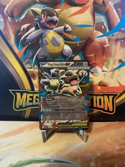 Pokemon TCG Mega Evolutions Double Rare Mega Kangaskhan Ex 104/132 - Image 1