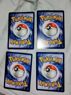 4 RARE mcdonalds pokemon cards. Umbreon, Pikachu, Jigglypuff, Quagmire. - Image 2