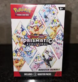Pokemon TCG: Prismatic Evolutions Booster Bundle SV 8.5 | 6 Packs - Image 1