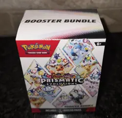 Pokemon TCG: Prismatic Evolutions Booster Bundle SV 8.5 | 6 Packs - Image 2