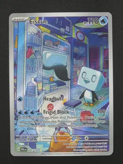 Eiscue 205/193 Illustration Rare Pokemon TCG SV02: Paldea Evolved NM - Image 1
