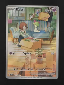 Ralts 211/198 Illustration Rare Pokemon TCG SV01: Scarlet & Violet Base Set NM - Image 1