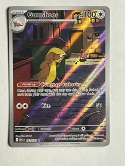 Pokemon TCG Gumshoos Illustration rare Mega Evolution ENG 153/132 In Hand - Image 1