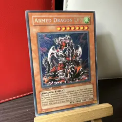 🔥YUGIOH • ARMED DRAGON LV7 • SECRET RARE • SD1-ENDE1 • LIMITED ED • VLP + bonus - Image 3