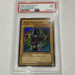 2004 Yugioh SD Yugi Evolution Dark Magician #SYE-001 PSA 9 - Image 3