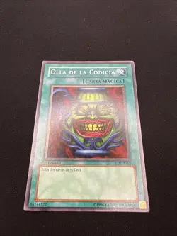 Pot of Greed Legend of Blue Eyes White Dragon LDD-S119 1st Edition Spanish - Image 1