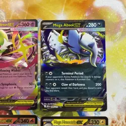 Pokemon Mega Evolution English 4 card lot NEAR MINT EX LOT!!! FREE SHIP :) - Image 3