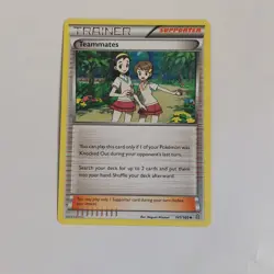 Teammates Trainer Supporter - Pokemon XY Primal Clash Card Single 141/160 - Image 1