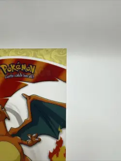 Charizard CLEAR Pokemon Card Topps BLUE Label TV Animation #06 LP PC3 Vintage - Image 3