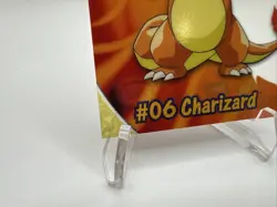Charizard CLEAR Pokemon Card Topps BLUE Label TV Animation #06 LP PC3 Vintage - Image 4