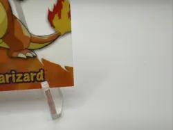 Charizard CLEAR Pokemon Card Topps BLUE Label TV Animation #06 LP PC3 Vintage - Image 5