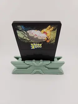 Vintage Porygon 3D BURGER KING CARD from Pokemon: The Movie 2000 With Stand - Image 2