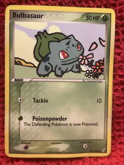 Bulbasaur 45/100 2006 EX Crystal Guardians Pokemon Card TCG Common - Nm/Vlp - Image 1
