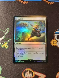 EXACT CARD PICTURED Overkill FIN 0109 MTG Universes Final Fantasy Eng Foil - Image 1