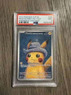 Pikachu with Grey Felt Hat 085 Sv: Scarlet & Violet Promo Cards Regular - Image 1