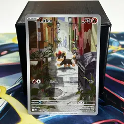 Litleo 139/132 Illustration Rare Pokemon Card Mega Evolutions - English TCG - Image 1