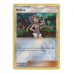Mallow 127/145 Reverse Holo Guardians Rising Pokemon Card NM - Image 1