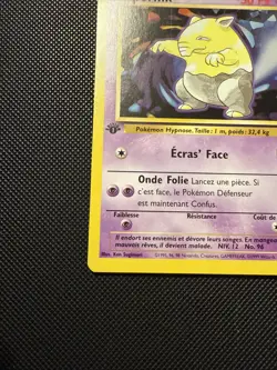 Pokemon Card - Drowzee Soporifik 1st Edition French Base Set 49/102 - Image 5