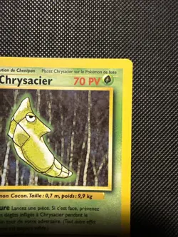 Pokemon Card - Metapod Chrysacier 1st Edition French Base Set 54/102 Common - Image 3