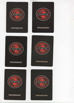 Chaotic lot #180. Lot of 6 Rare Underworld creature cards - Image 2
