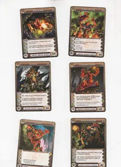 Chaotic lot #118. Lot of 12 Danian creature cards - Image 1