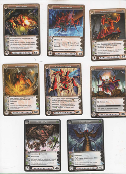 Lot of 5 Chaotic starter decks(240 cards). 5 tribes. Deck #07 - Image 2