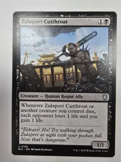 Zulaport Cutthroat Commander: Bloomburrow Regular Magic The Gathering - Image 1