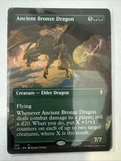Ancient Bronze Dragon(Borderless) Commander Legends:Battle for Baldur's Gate Reg - Image 1